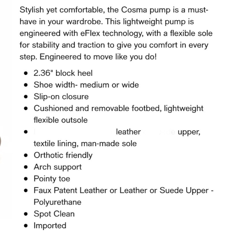 NWOB Easy Spirit ‘Cosma’ Pumps - Picture 12 of 13